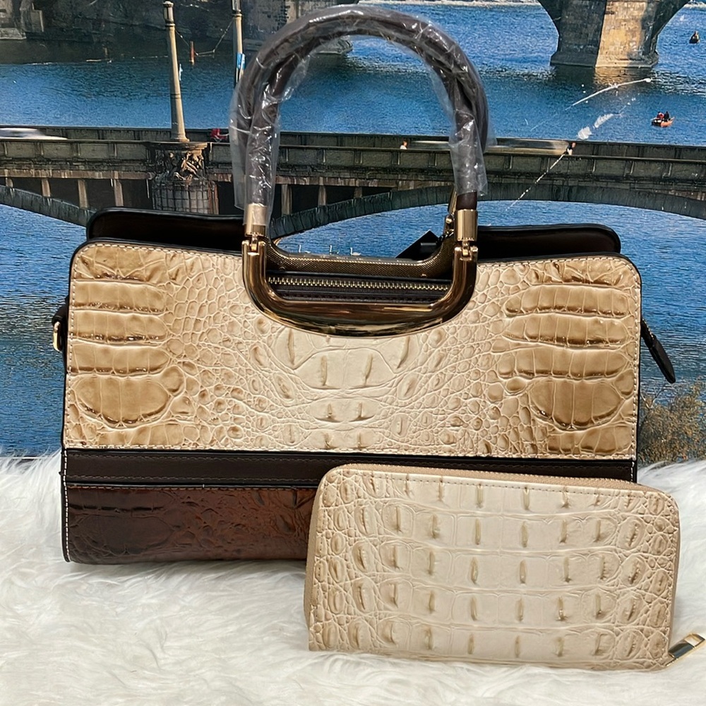 Boutique Bag and Wallet Set